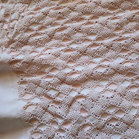 NWT Free People FP Movement Diamond Lace Mockneck Top - M/L - Picture 2 of 3